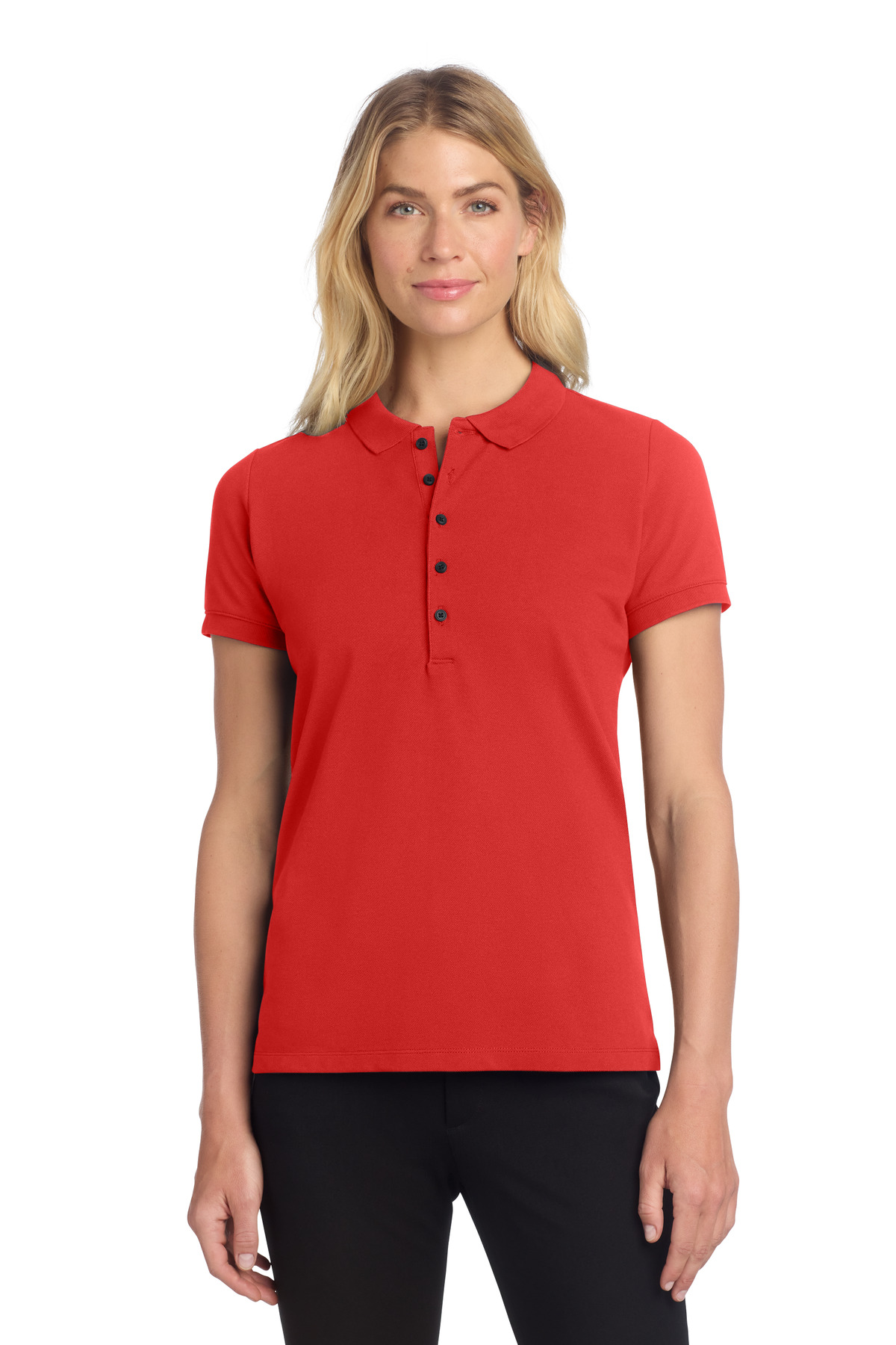 Mercer+Mettle Women's Stretch Heavyweight Pique Polo MM1001 34