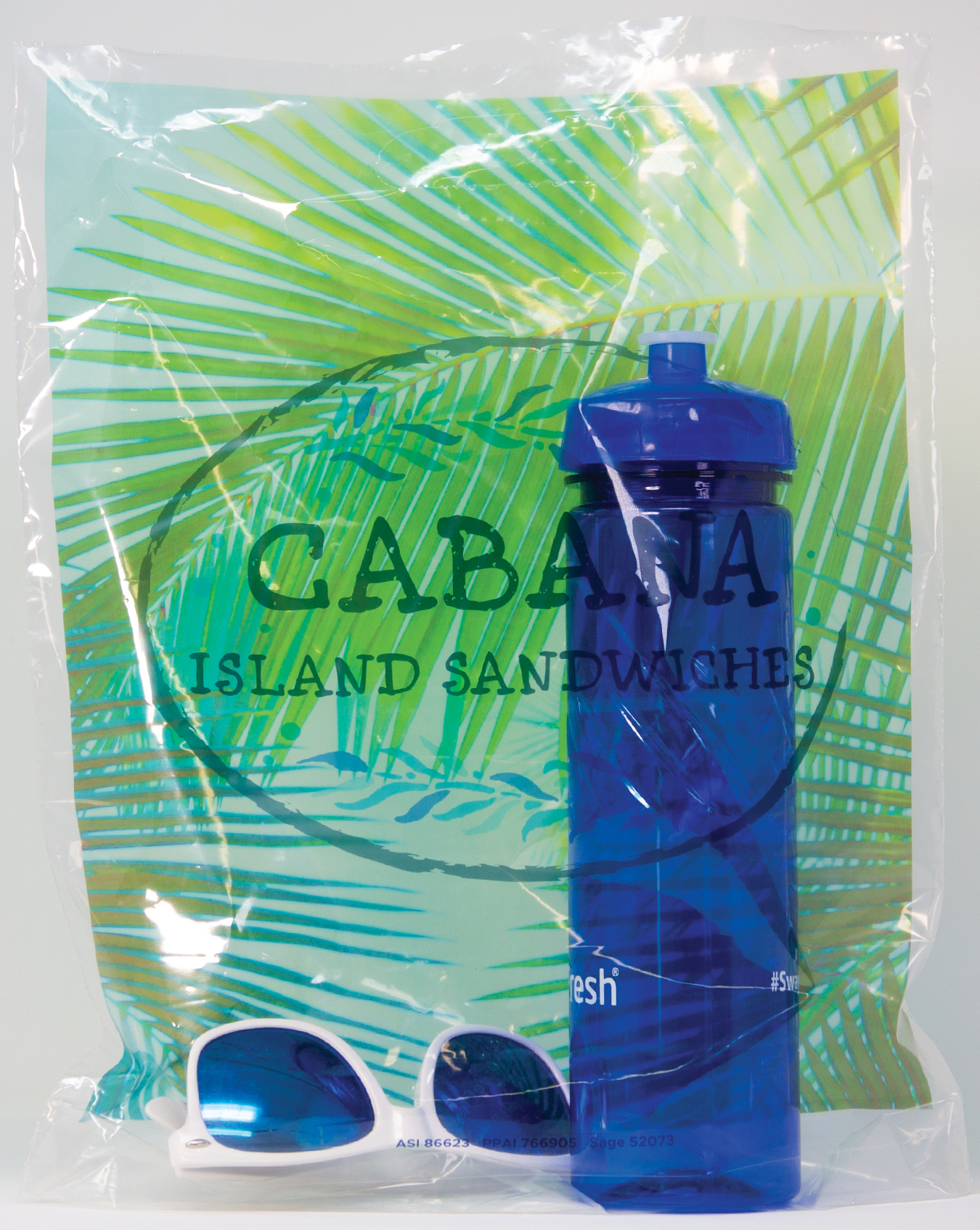Digital Full Color 2-Sided Clear Plastic Bags with Gusset (12" x 13.5" x 3") 3