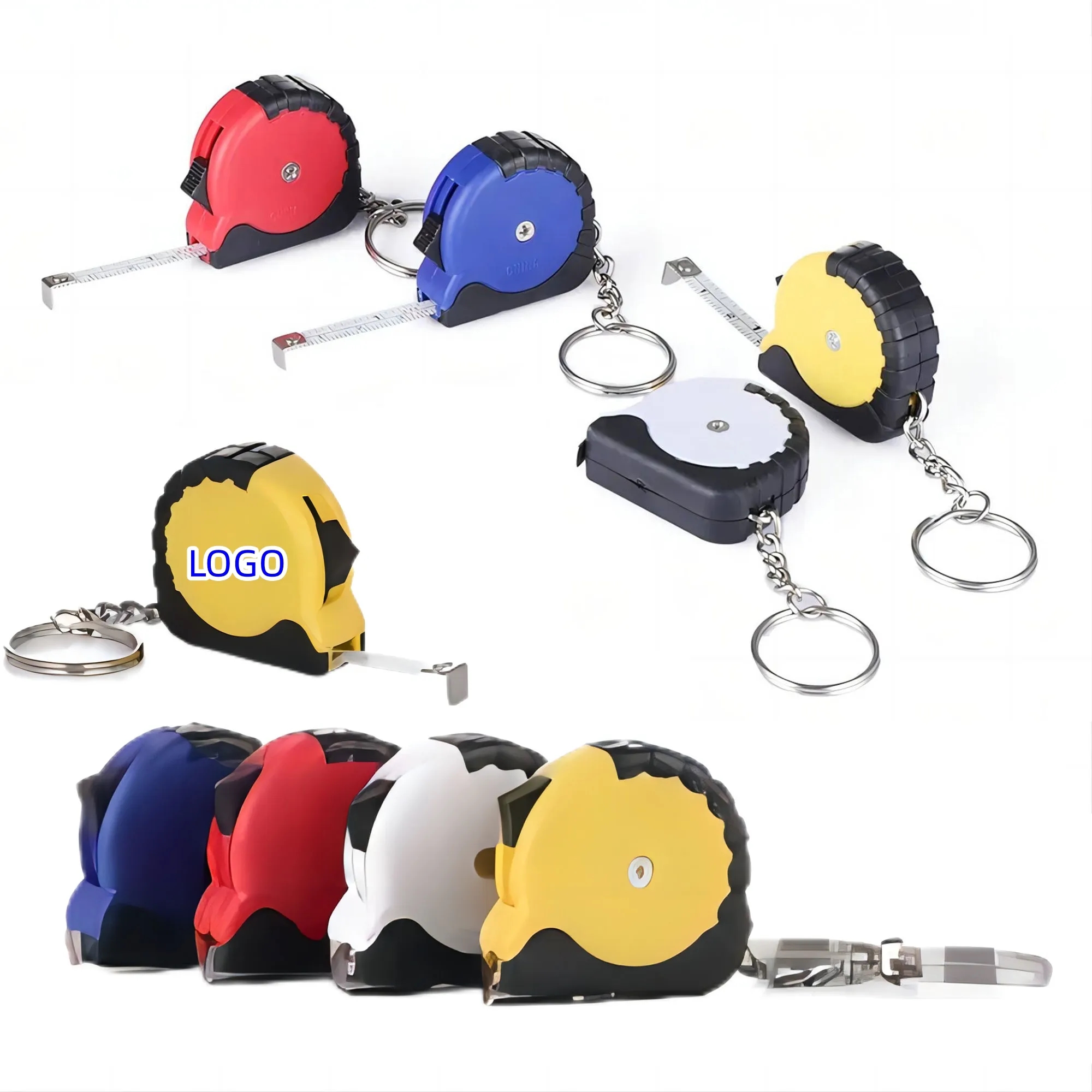 Mini Portable Tape Measure Keychain 2