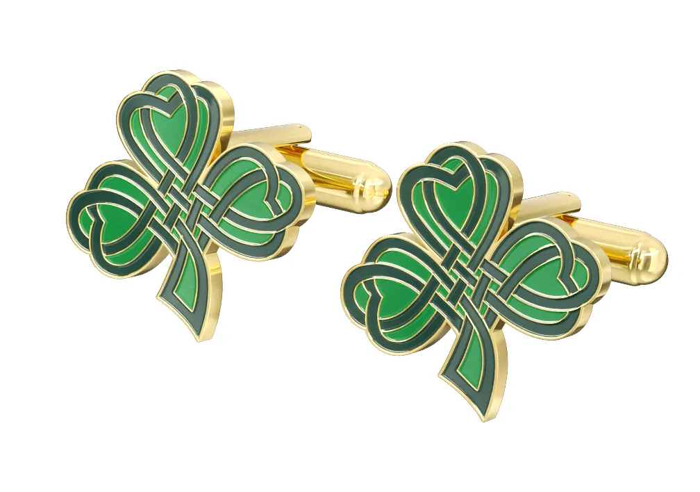 0.5'' Custom Soft Enamel Cufflinks