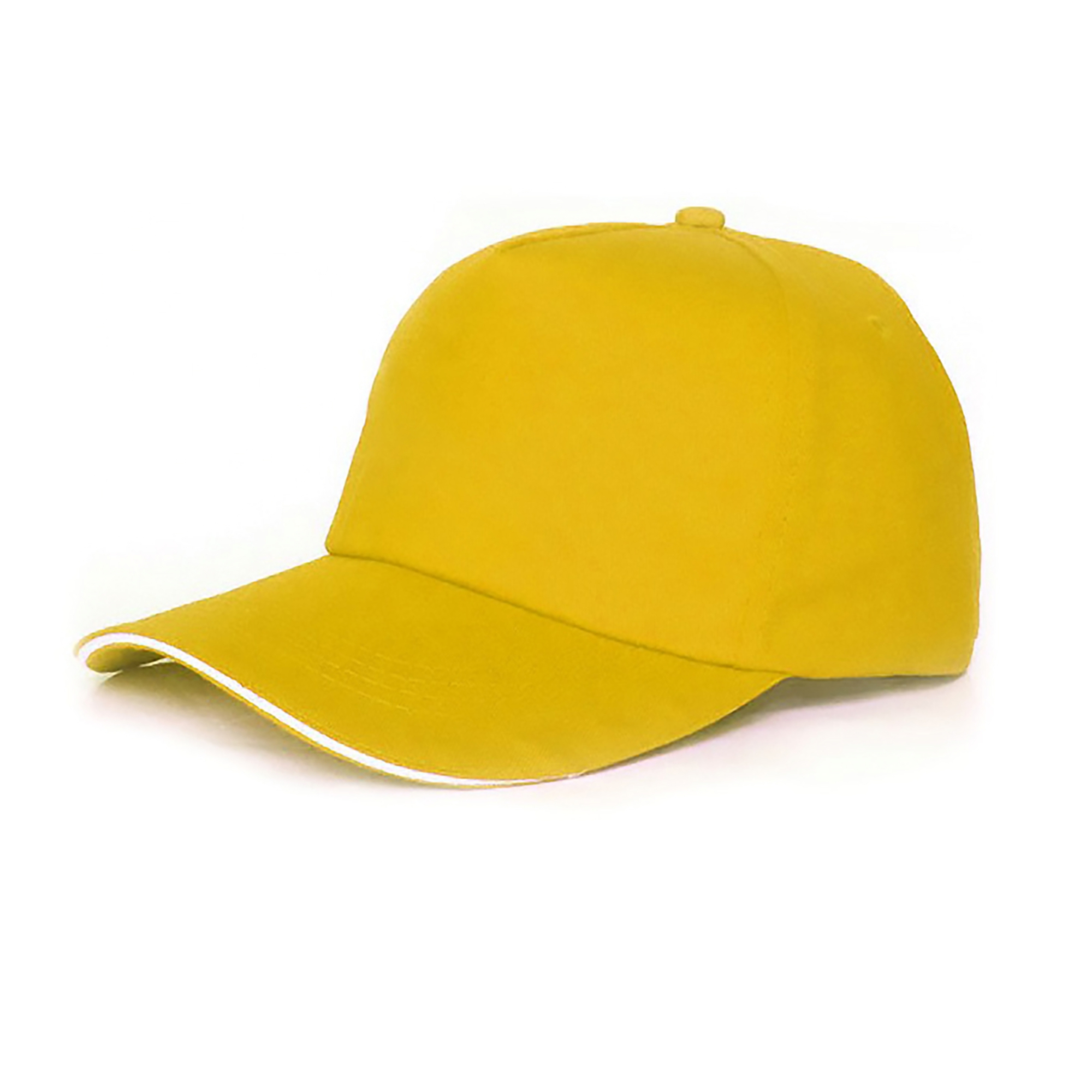 Cotton Sandwich Brim Baseball Cap 1