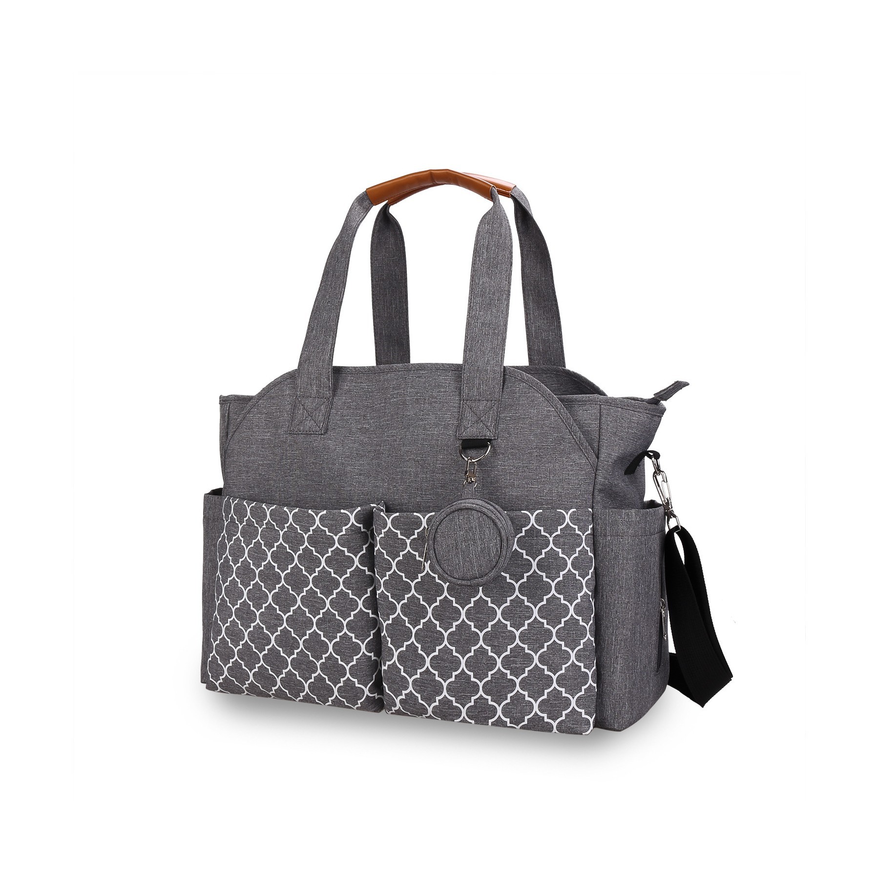 Large Capacity Handheld Shoulder Mommy Bag 8