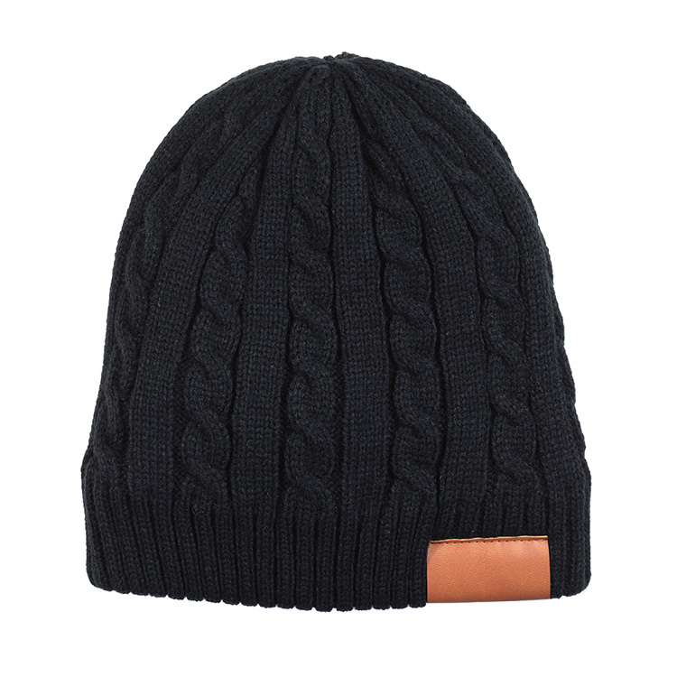 "THE COZY" Cable Knit Beanie With Fluffy Soft Lining 9