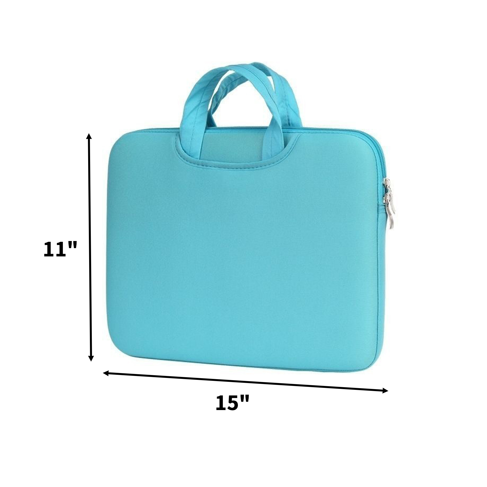 15" Laptop Sleeve for Travel - Soft Shock-Absorbing Fabric, Fits in Luggage 5