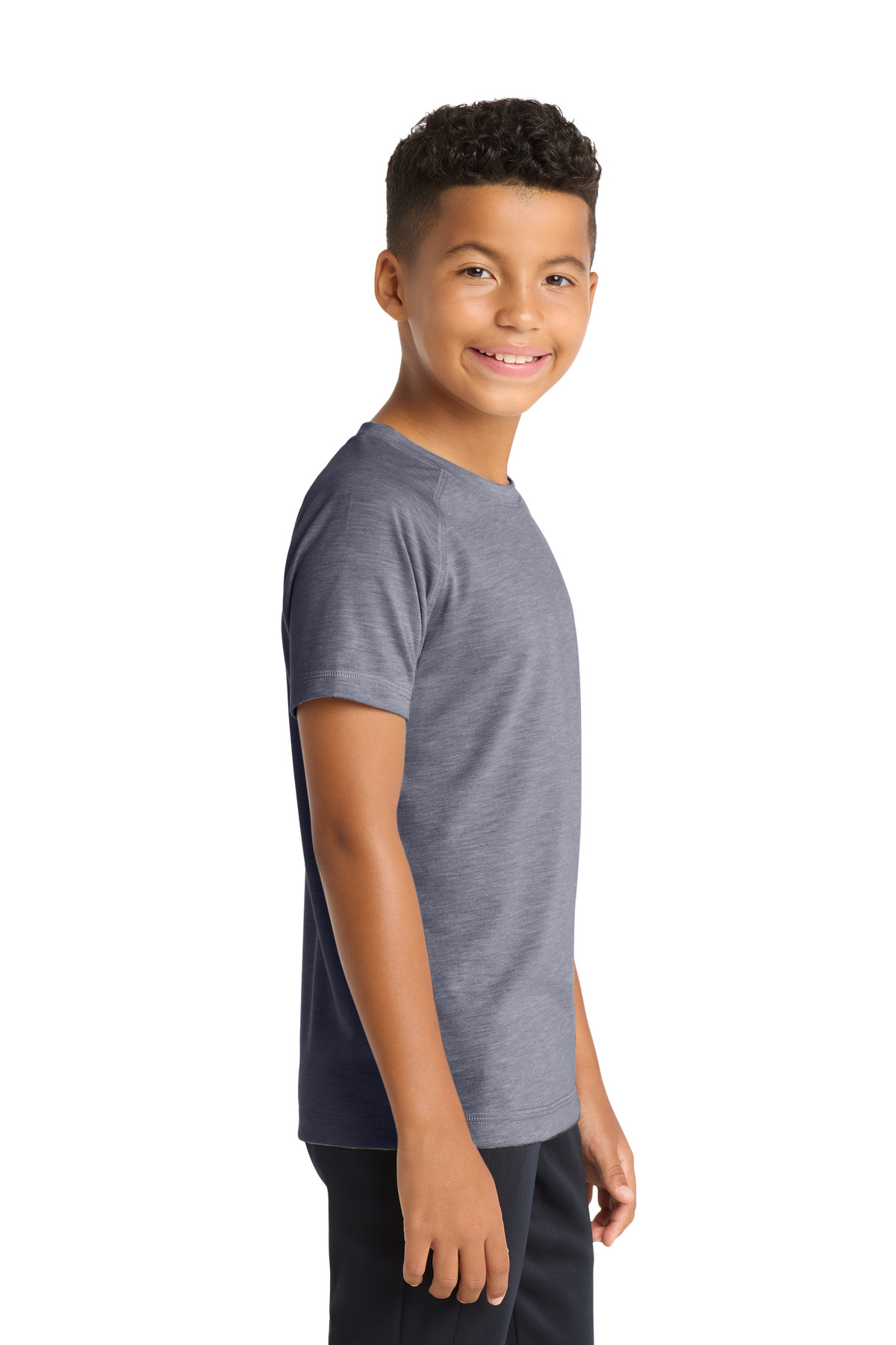 Sport-Tek Youth PosiCharge Tri-Blend Wicking Raglan Tee. YST400 20