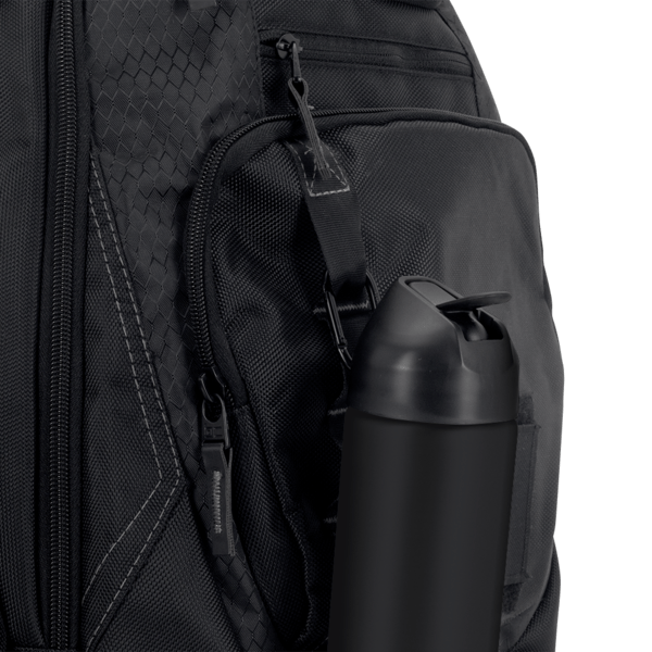 EasyFlow Recycled Aluminum Bottle w Straw Lid, custom water bottle with logo imprint 36