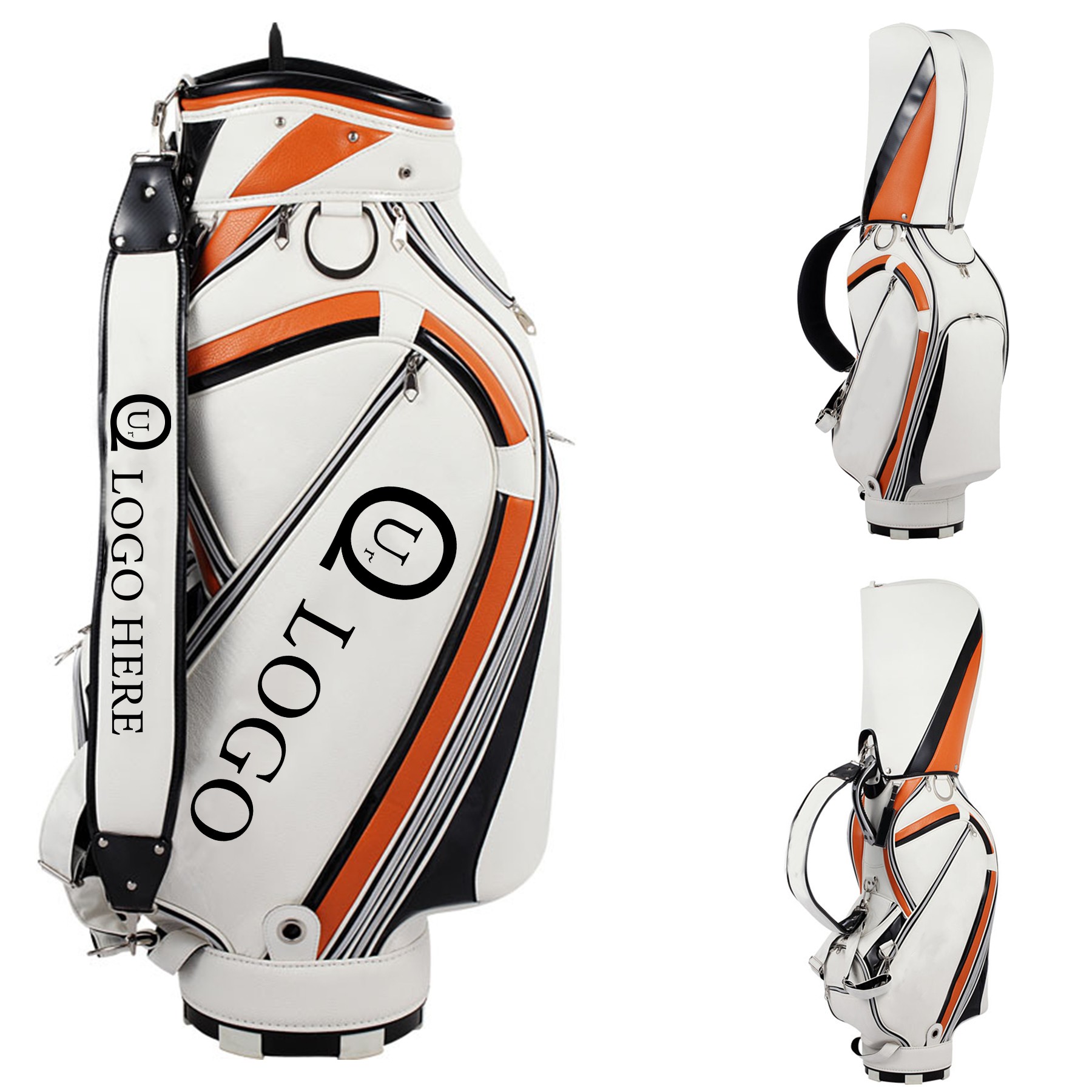 35.08X13.38X9.44 Inch Pu Golf Bag