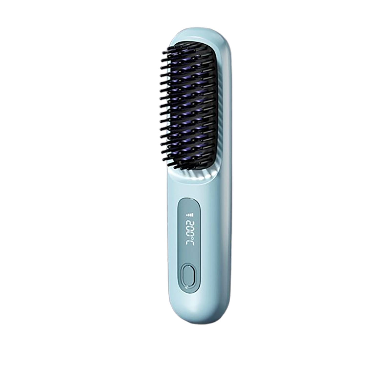 Travel Portable Rechargeable Hair Straightener Comb 9