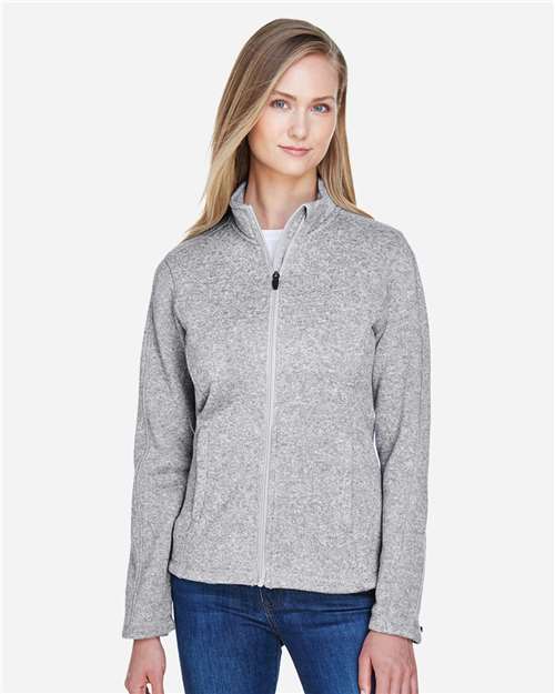 Women's Bristol Full-Zip Sweater Fleece Jacket - DG793W 13