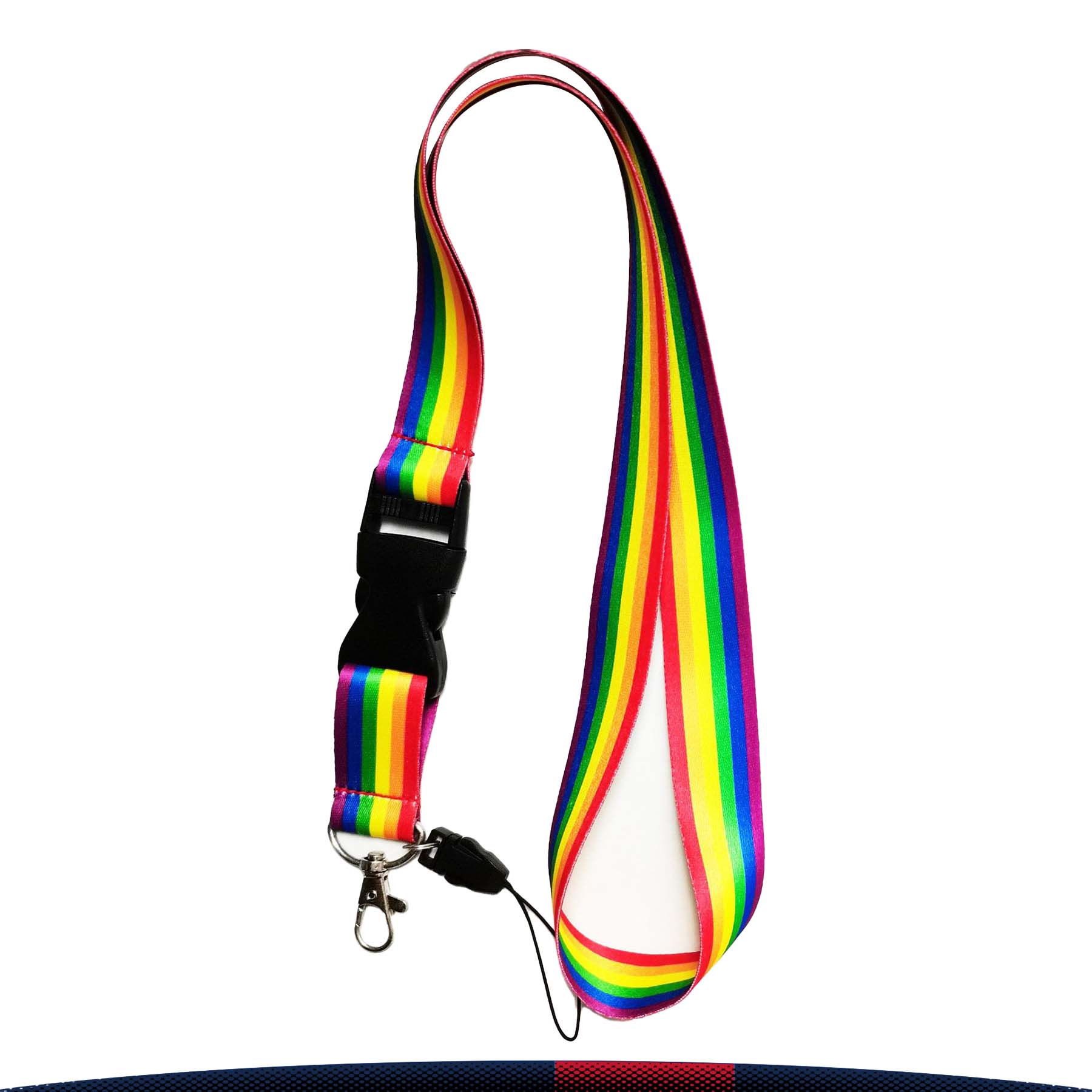 Rainbow Print Lanyard 2