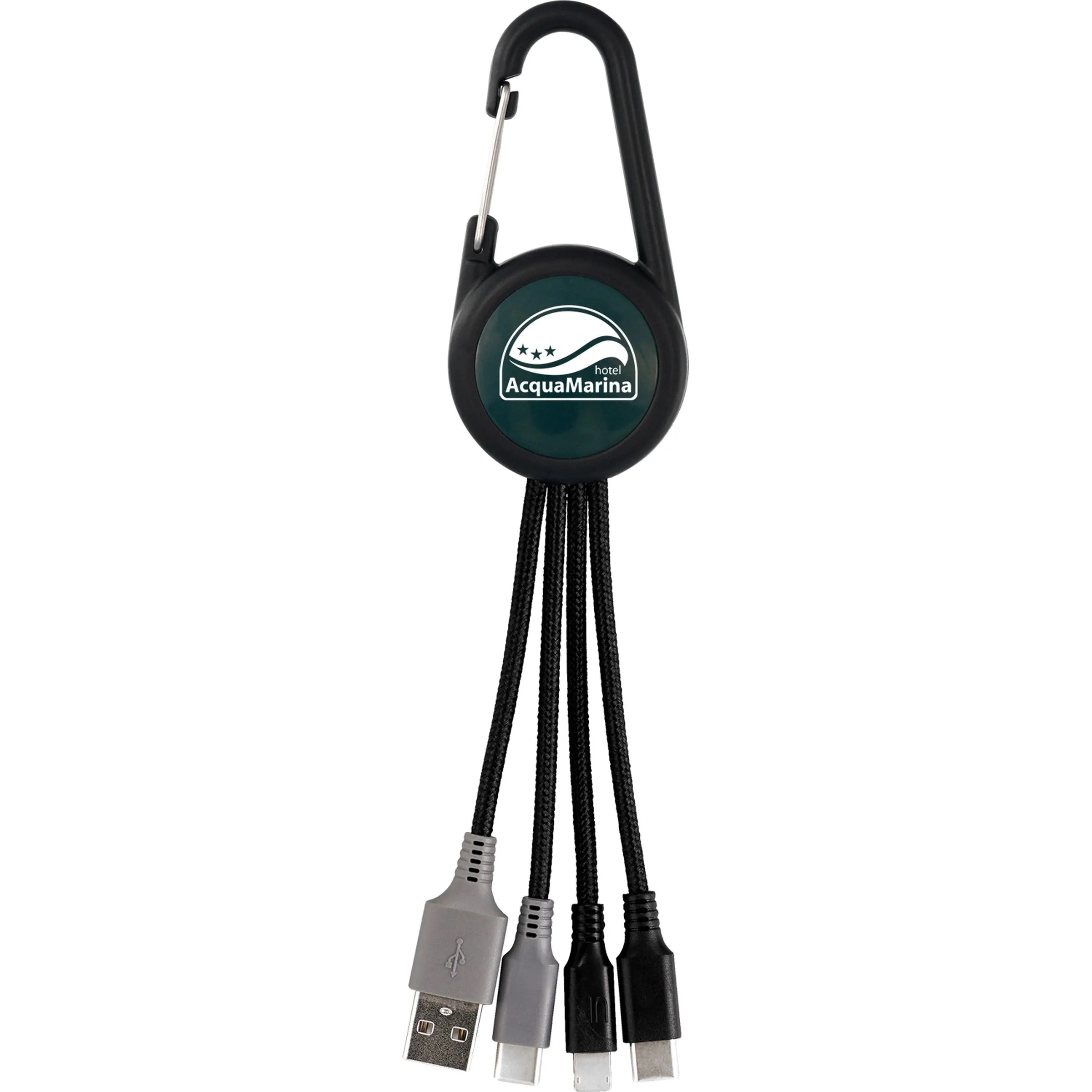 COLORFUL 3-IN-1 CARABINER DUO CHARGING CABLE 19