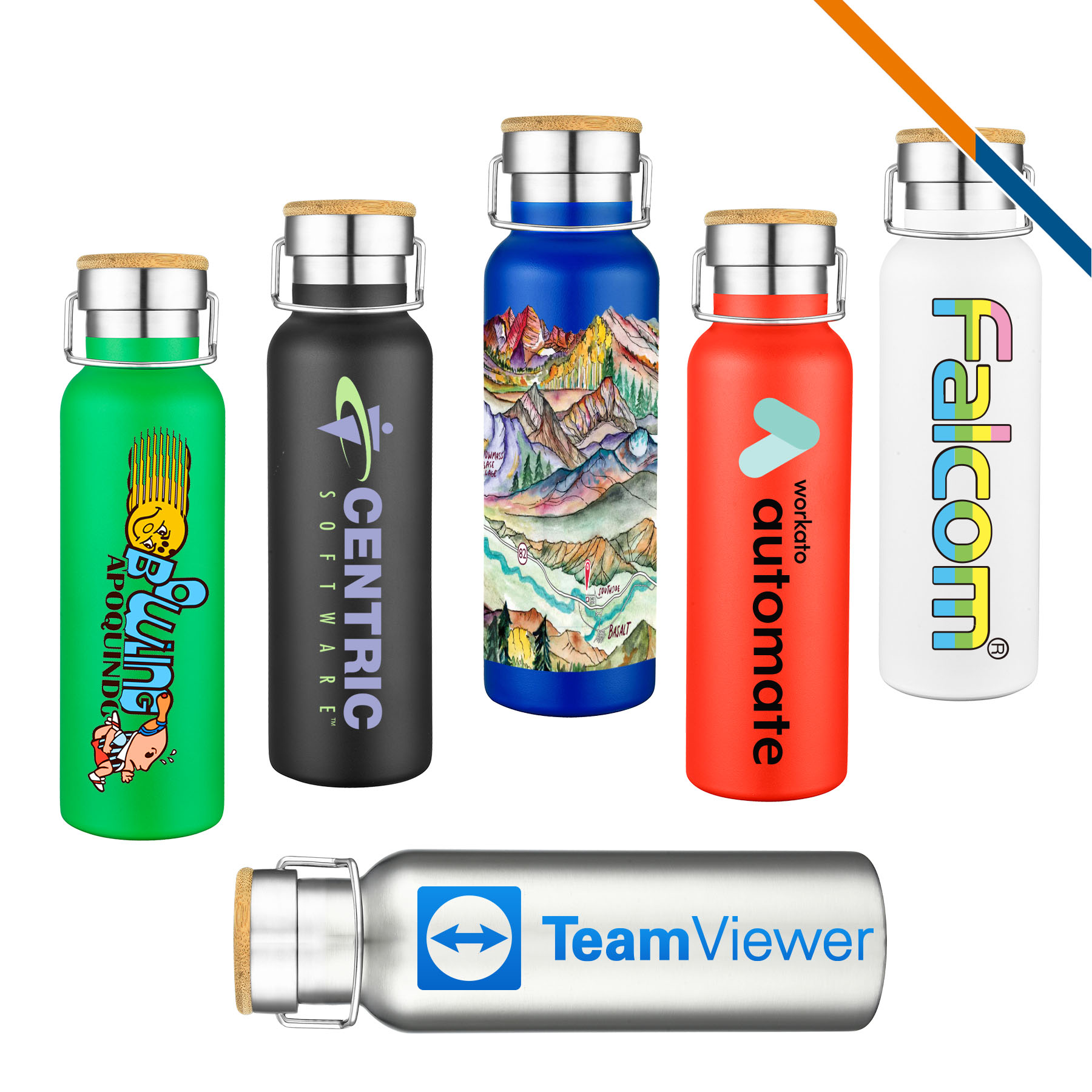 Legend Stainless Steel Water Bottle - 20oz. 5