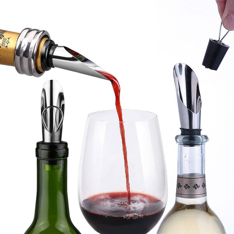 Wine Bottle Accessories Opener Gift Set 9