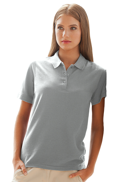 Women's Soft-Blend Double-Tuck Pique Polo 122