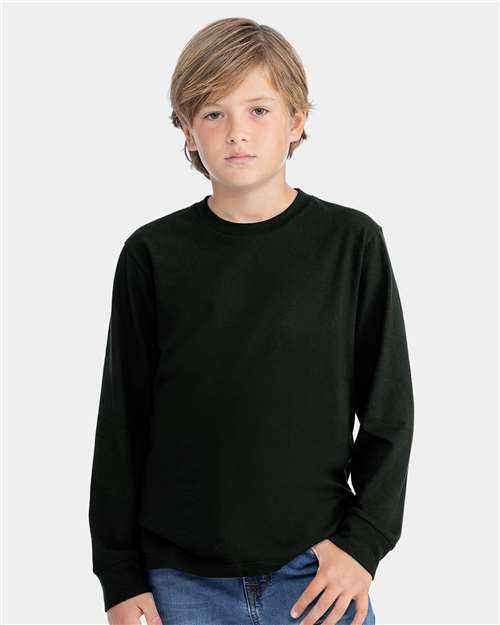 Youth Cotton Long Sleeve Tee - 3311 31