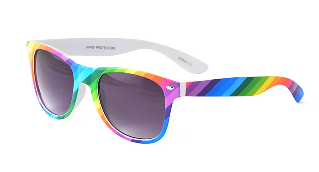 Rainblow Flair Plastic Standard Sunglasses 1