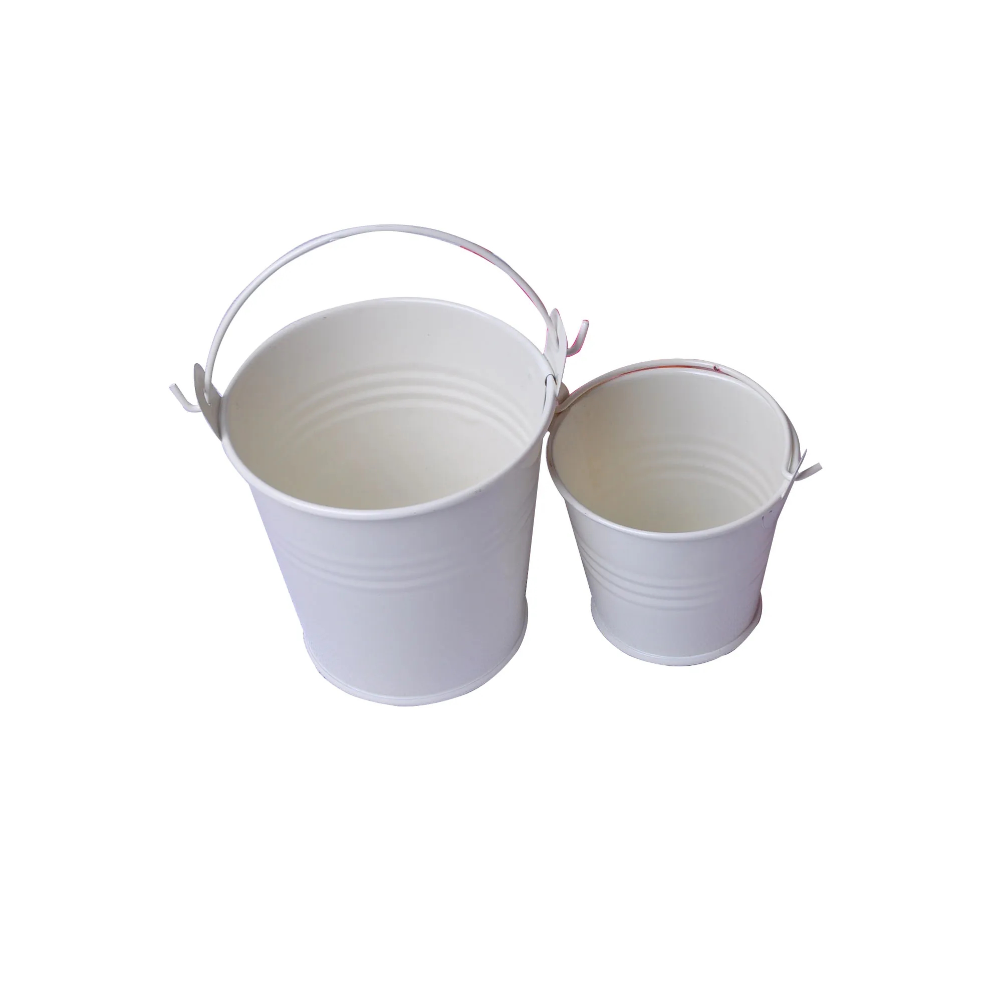 MOQ 50 Planter Iron Bucket 5"L x 4"W x 3"H 17