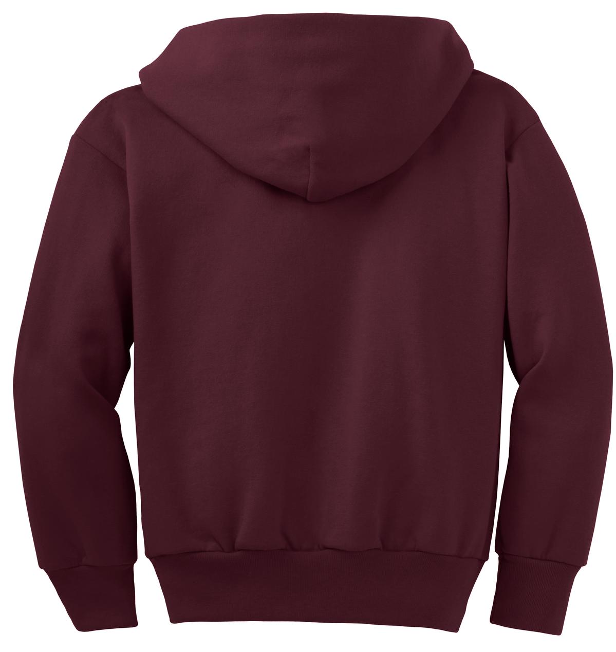 Port & Company® Youth Core Fleece Full-Zip Hooded Sweatshirt 35