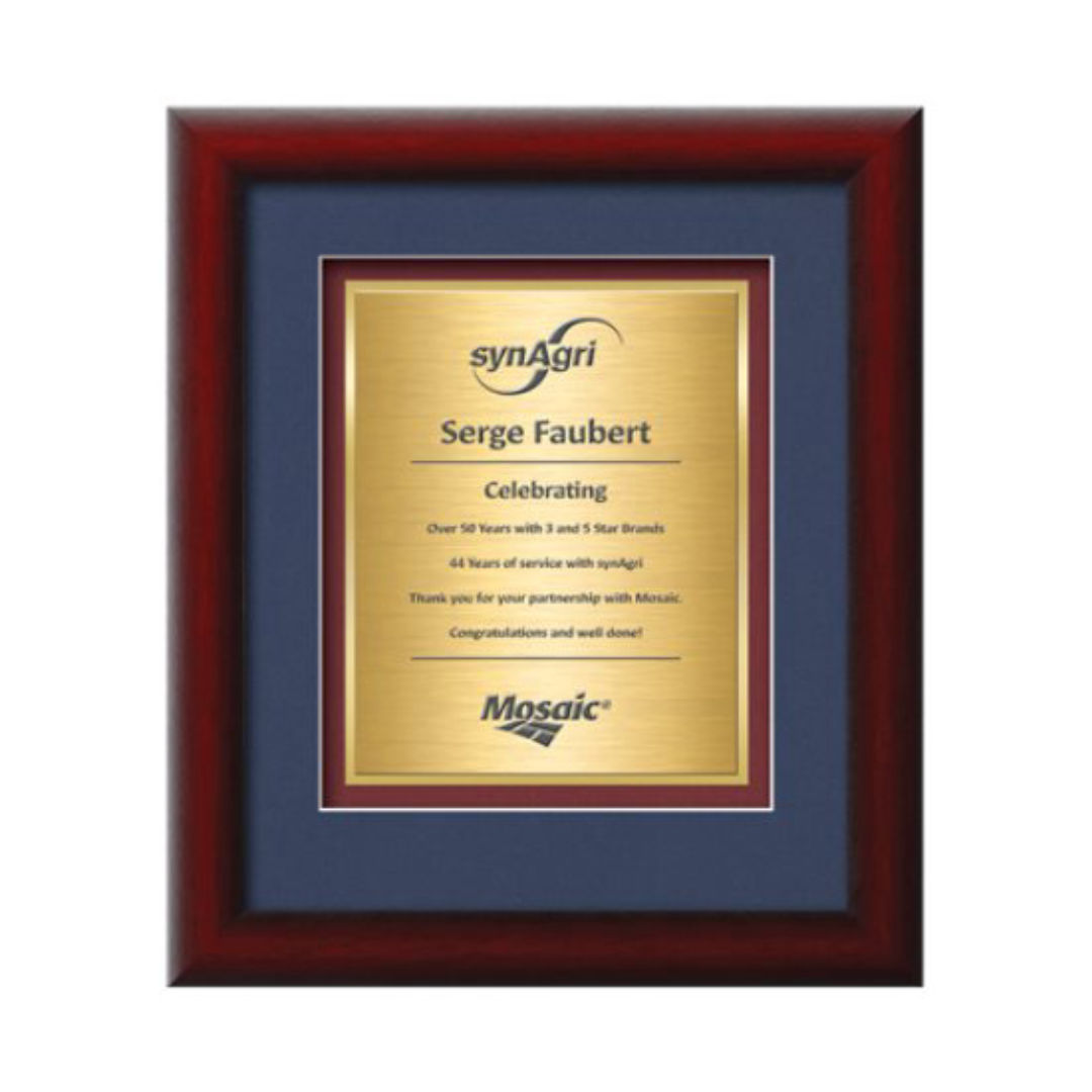 Eco Certificate TexEtch - Mahogany 5