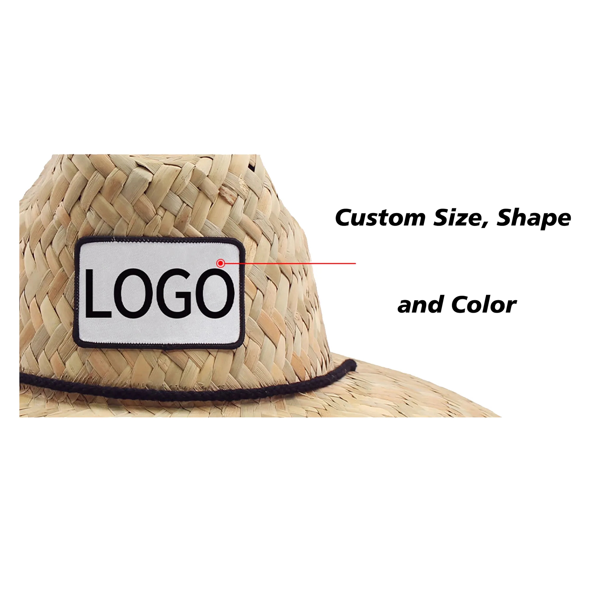 Full Custom Straw Hat MOQ50 2