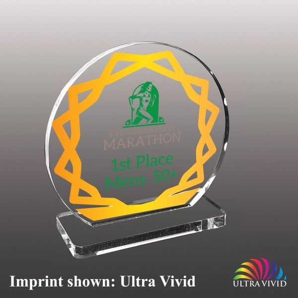 Stock Acrylic Award - Ultra Vivid Color