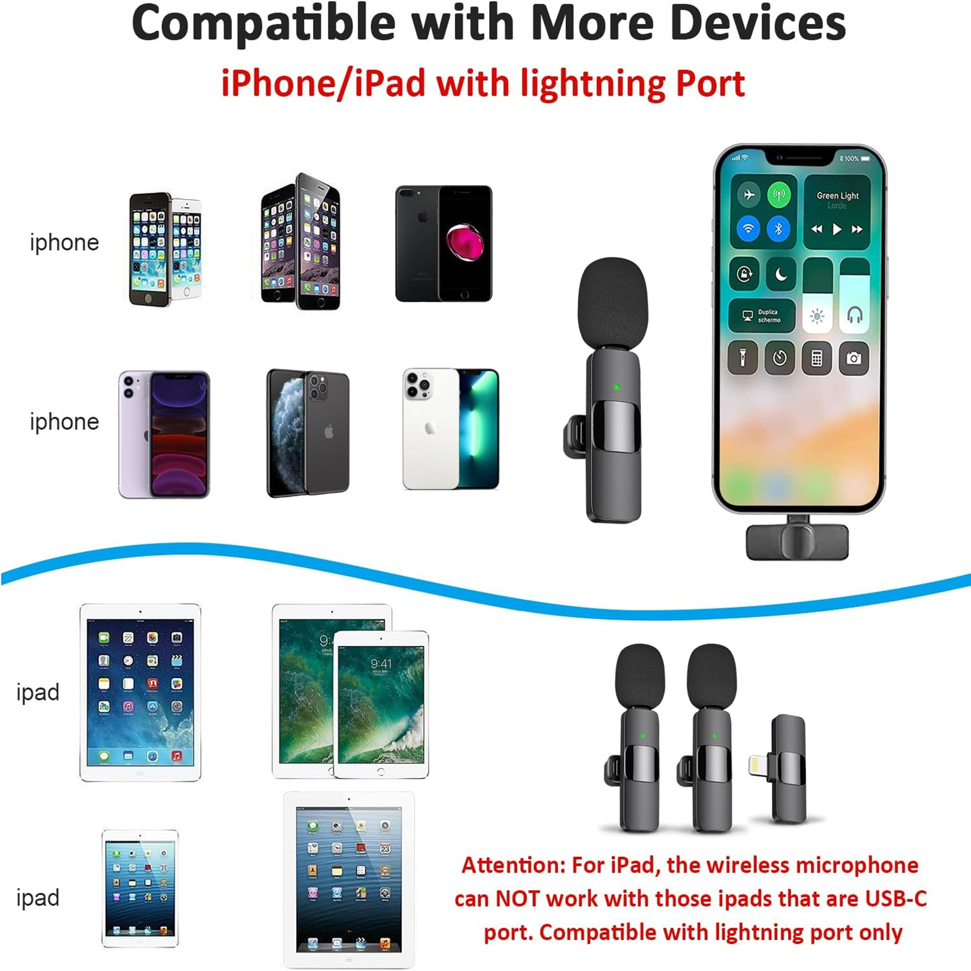Wireless Lavalier Lapel Microphone 3