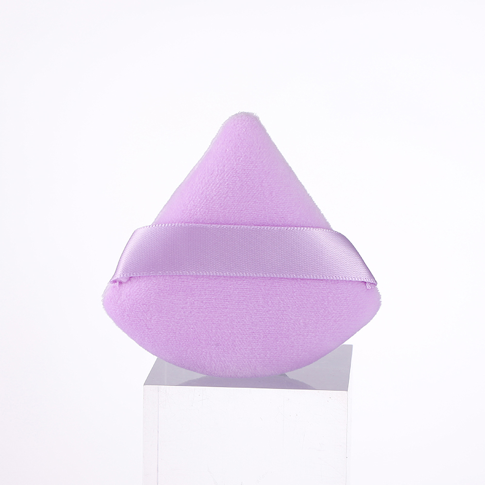 Triangle Powder Puff  Blender Sponge Makeup Velour Cosmetic 3