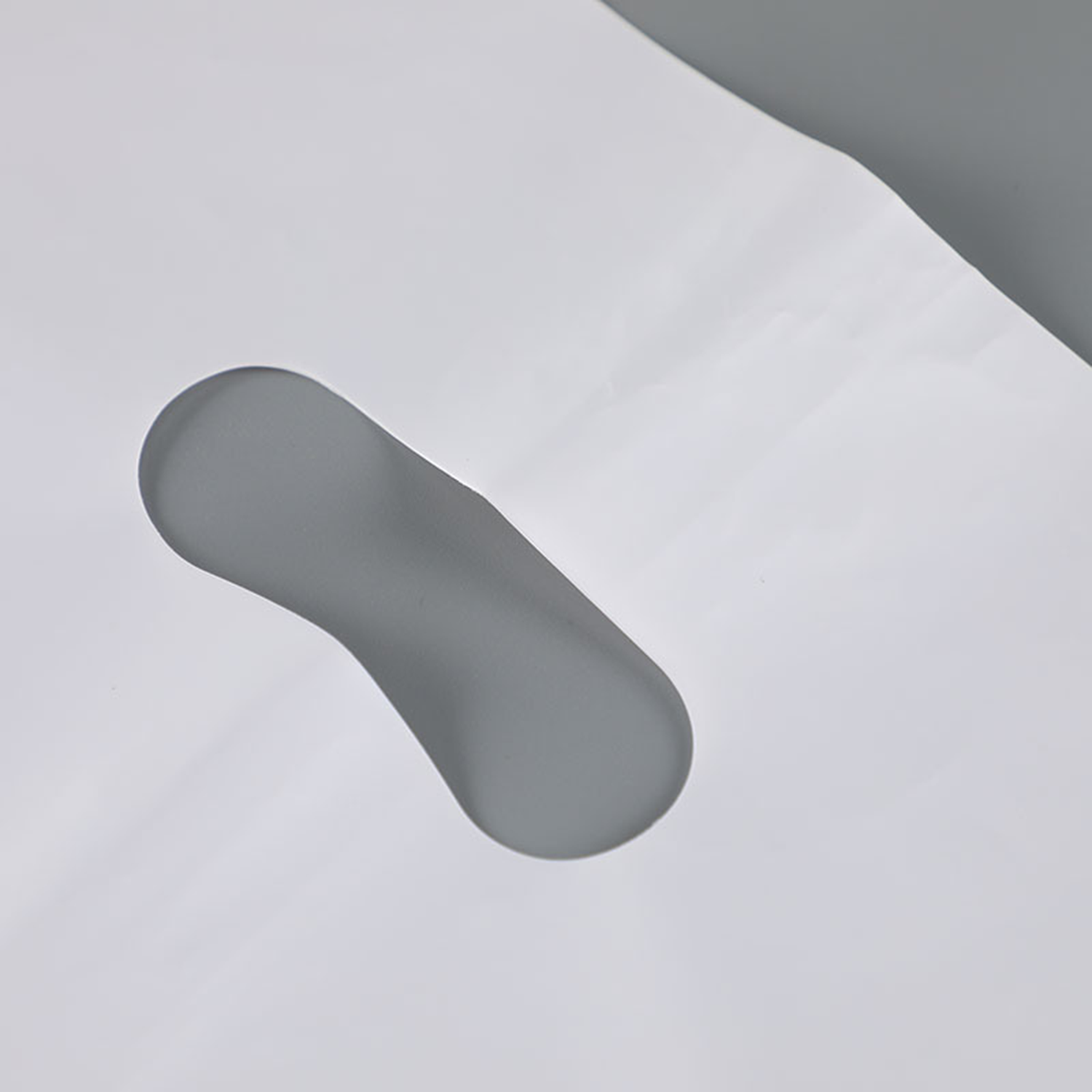 Die Cut Fold-Over Reinforced Plastic Bag 4
