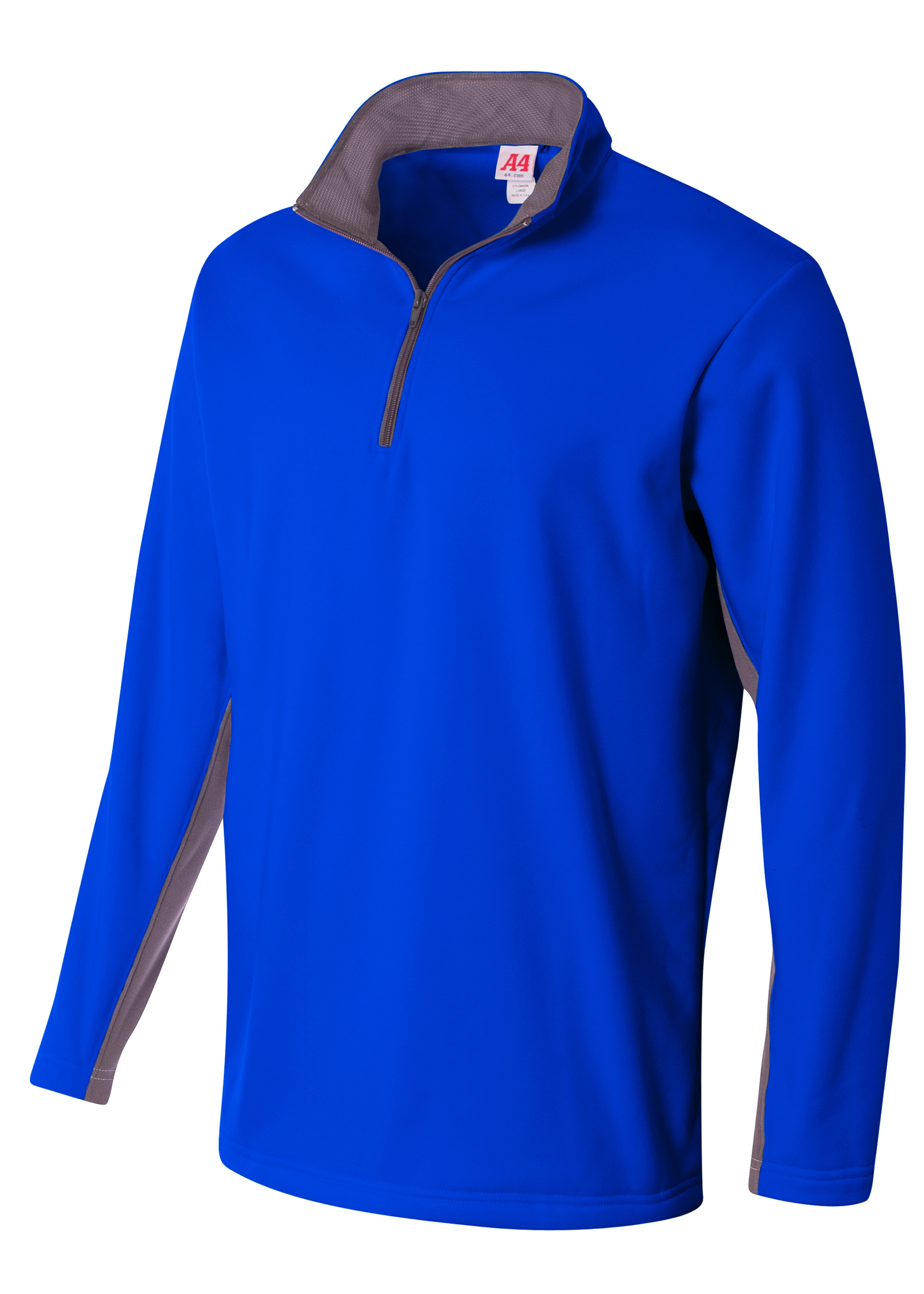 A4 1/4 Zip Color Block Fleece 8