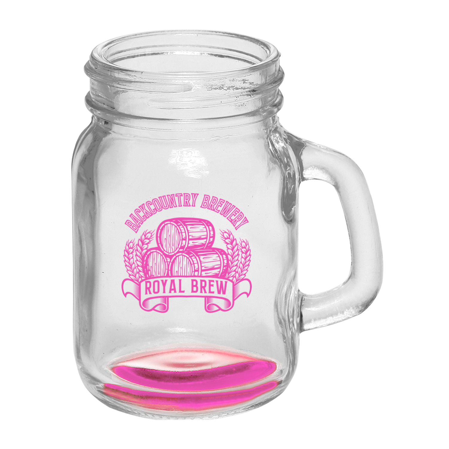 4.5 oz. Mini Mason Jar Sampler Glass (1 Color Imprint) 6