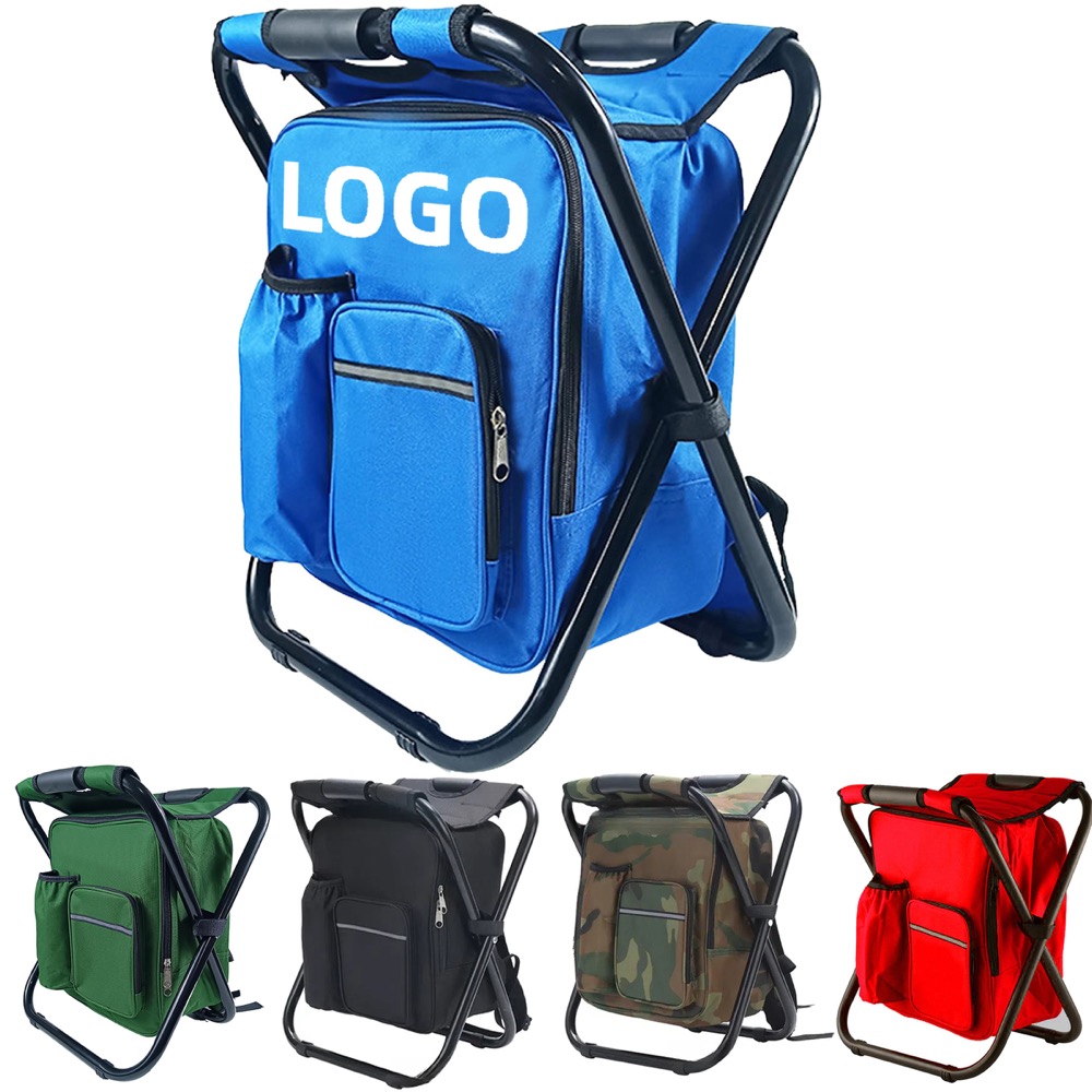 Lightweight Folding Chair With Cooler Bag 2