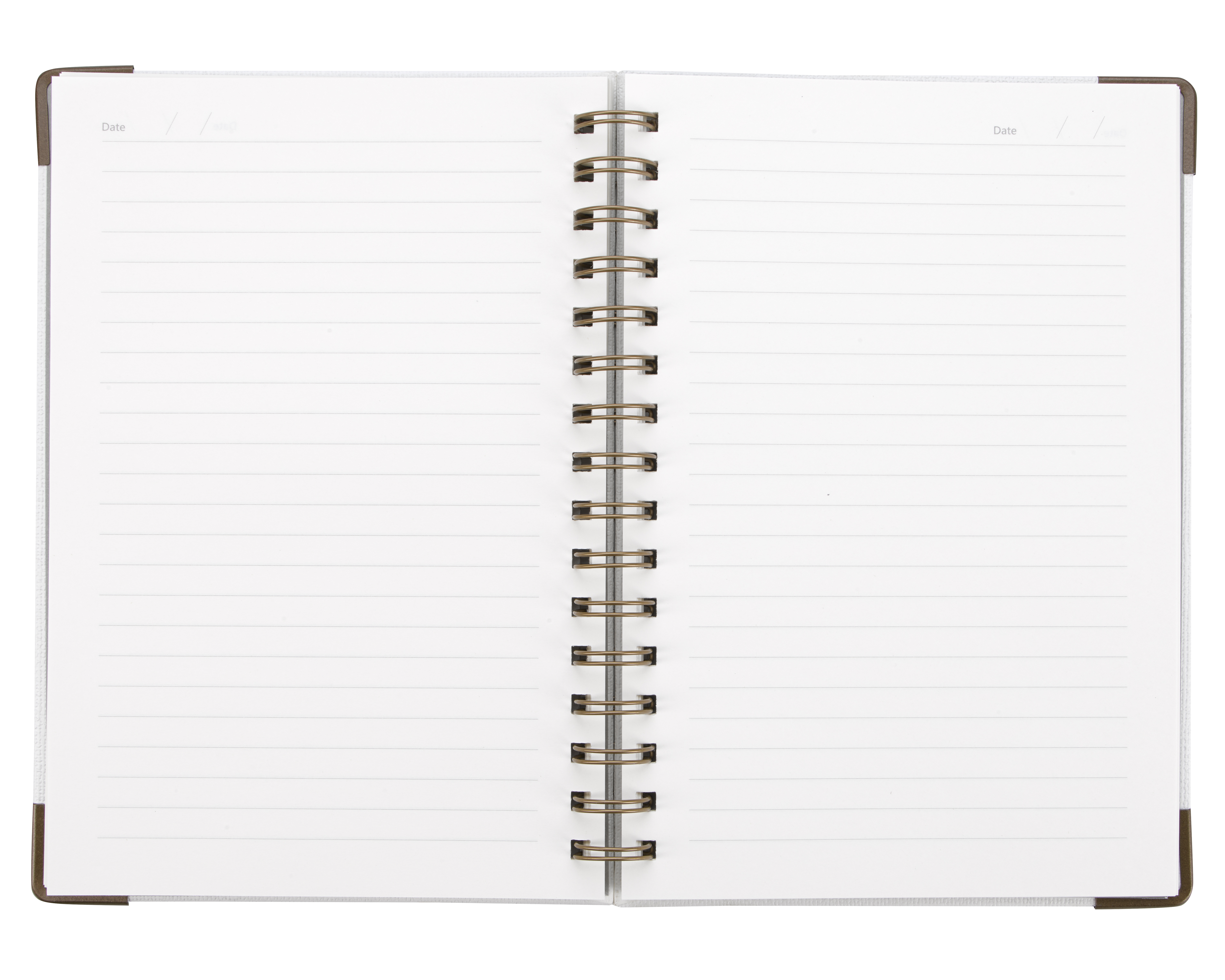 Good Value™ Woven Paper Hardback With Metal Accents Notebook 13