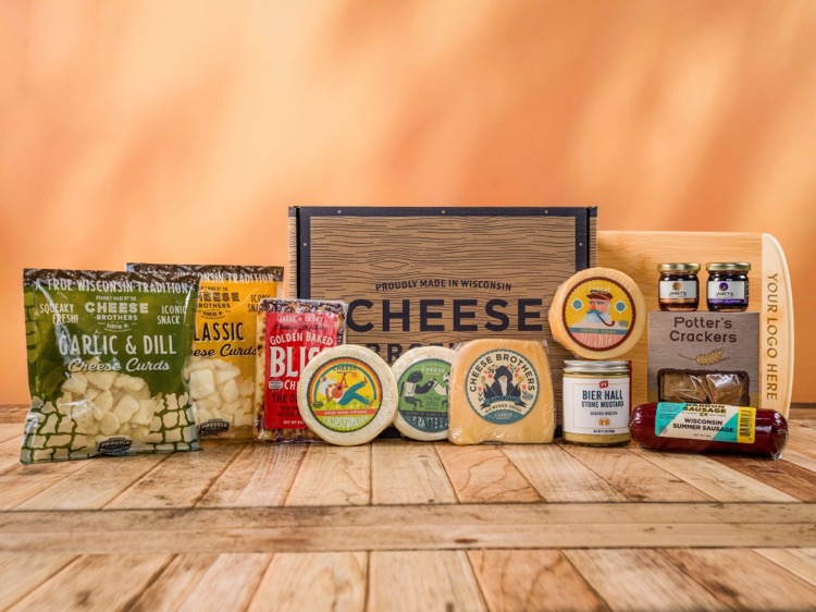 Cheese Bros. Deluxe Taste of Wisconsin Gift Pack 4