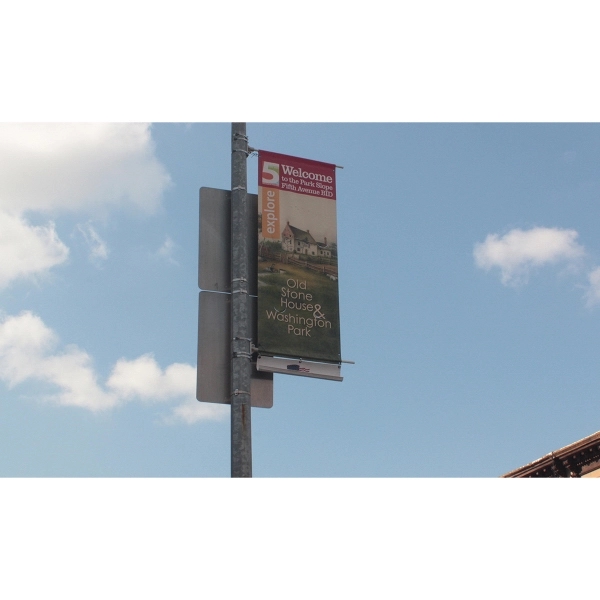 Digitally Printed 18 oz 2 Sided Vinyl Street Banner 1