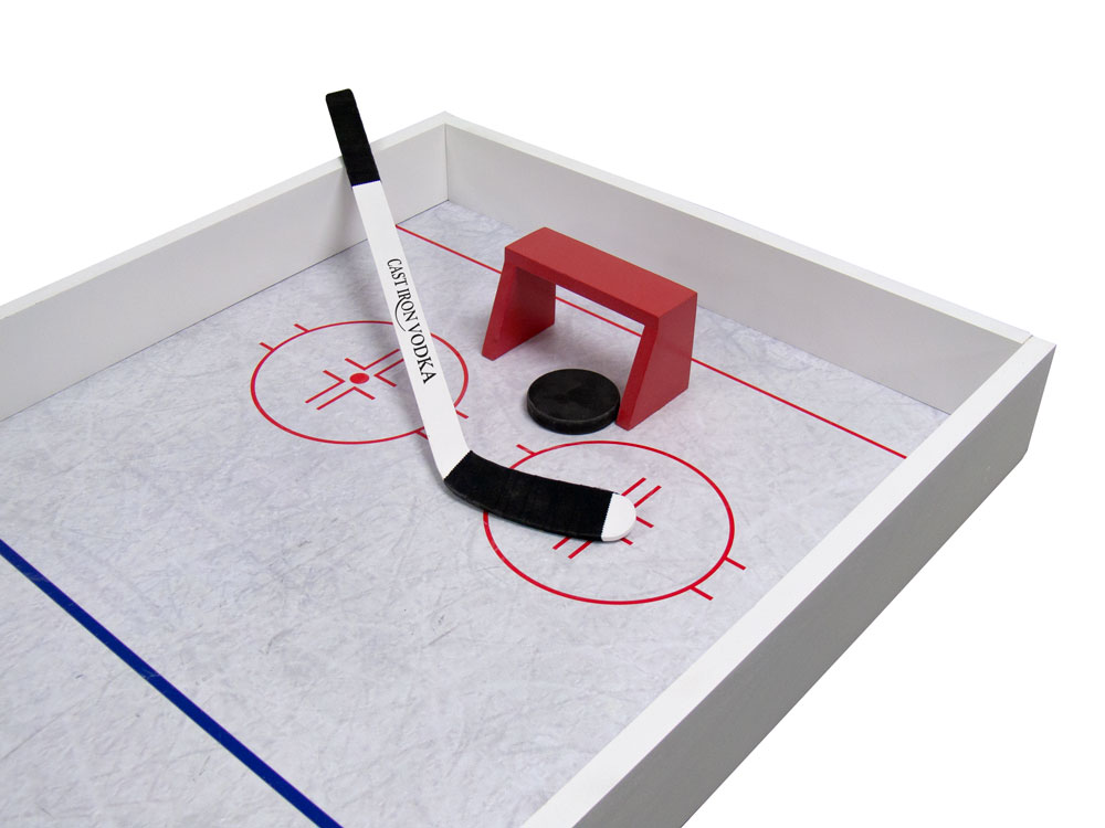 Tabletop Hockey Shuffleboard Imprint and Full Color