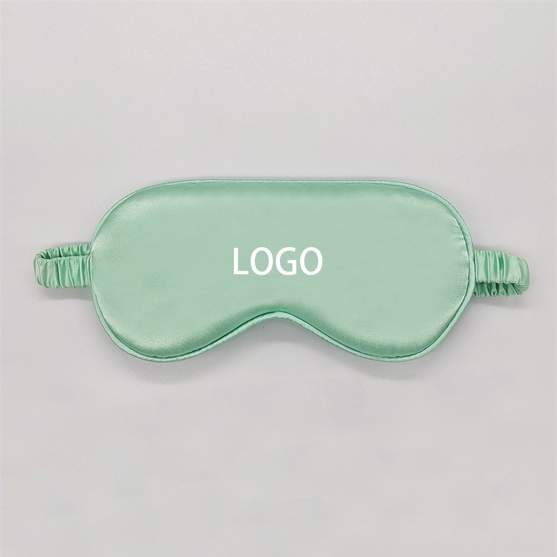 Black Silk-Like Sleep Eye Mask 2