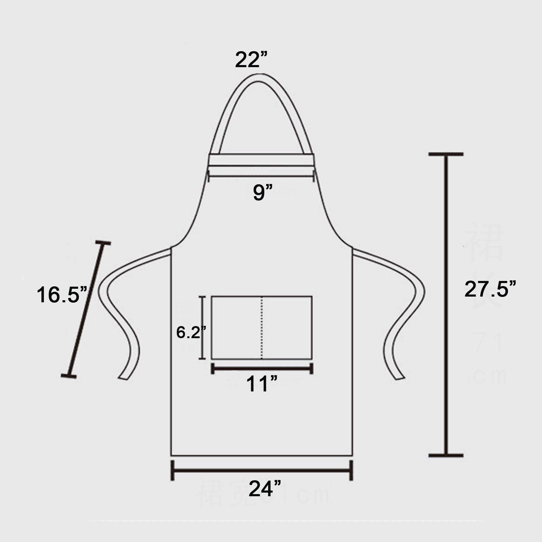 Plain Bib Aprons 3