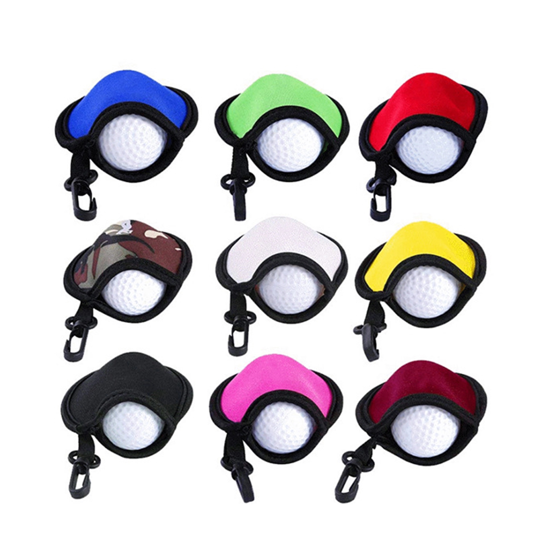 Portable Golf Ball Washer Cleaner Bag 9