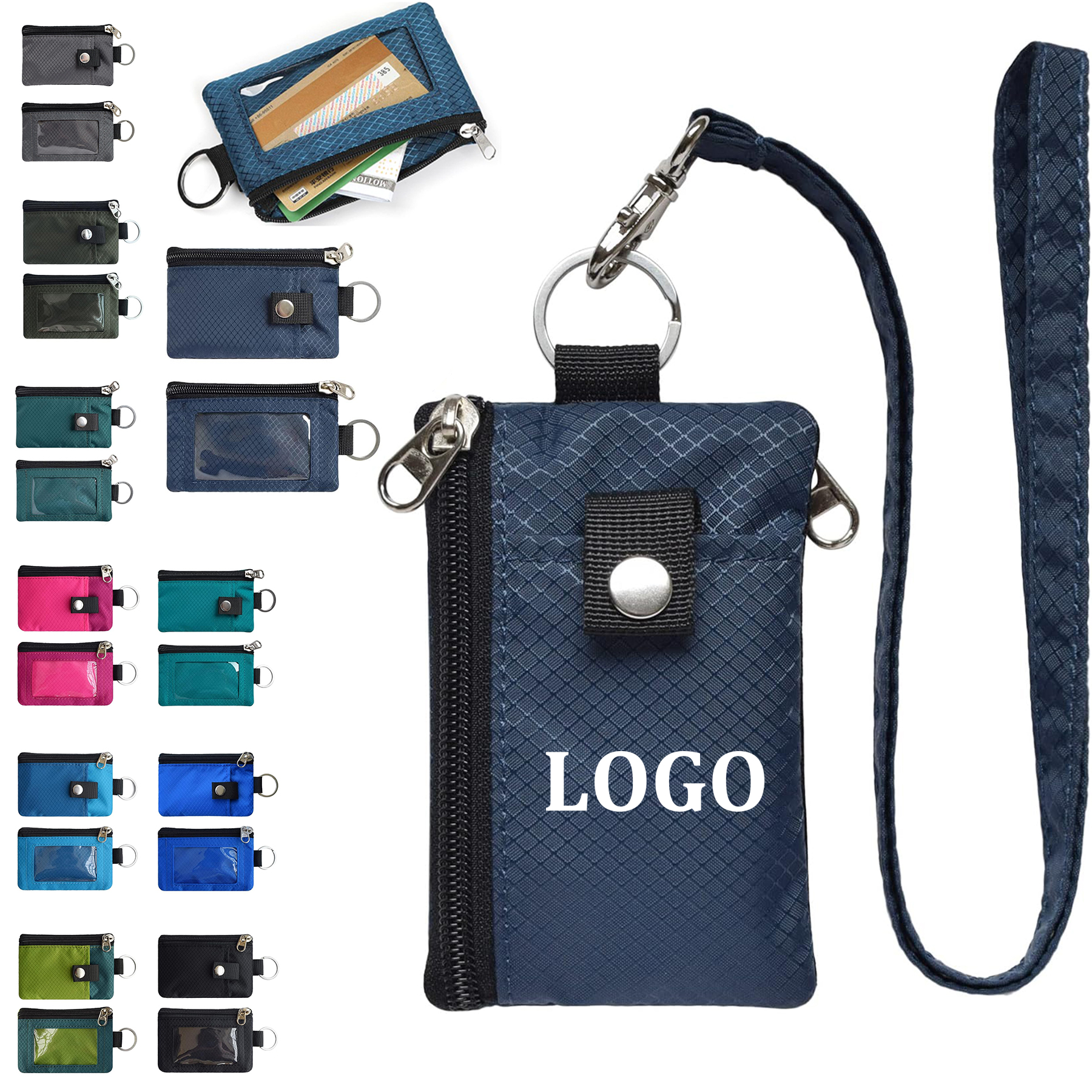 Water Resistant Zip Id Case Wallet 4