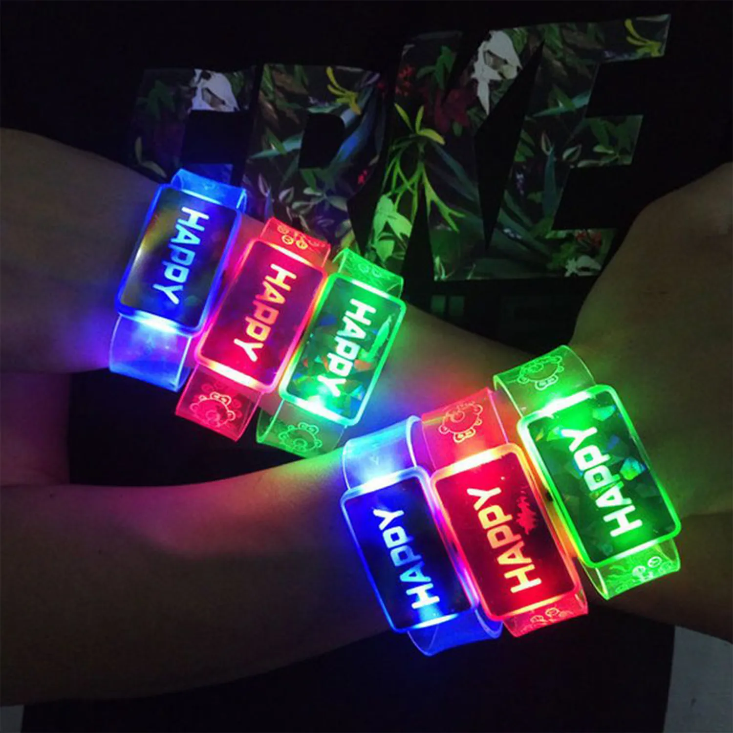 LED Bracelets Glow Accessory for Kids and Adults 6