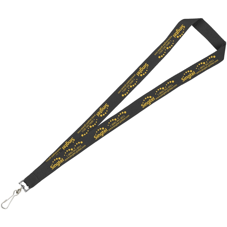 "ANBURN" 3/4" Overseas Silkscreen Lanyard - Overseas Production 24