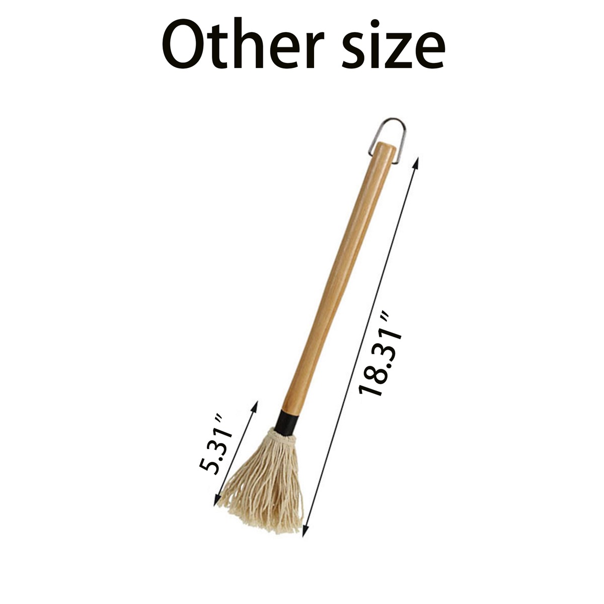 Wooden BBQ Basting Brush 3