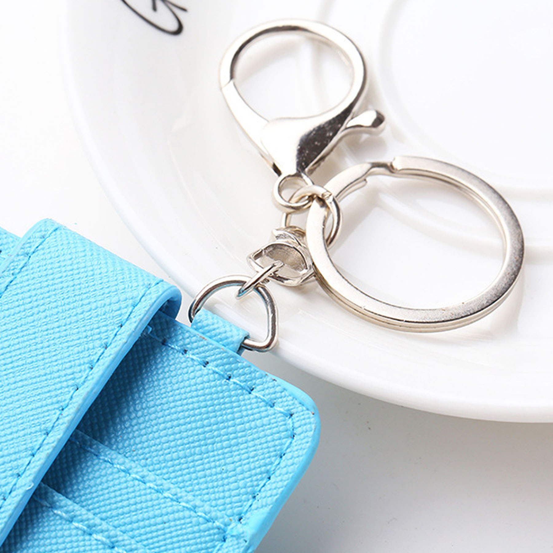 ID Card Holder Keychain 8