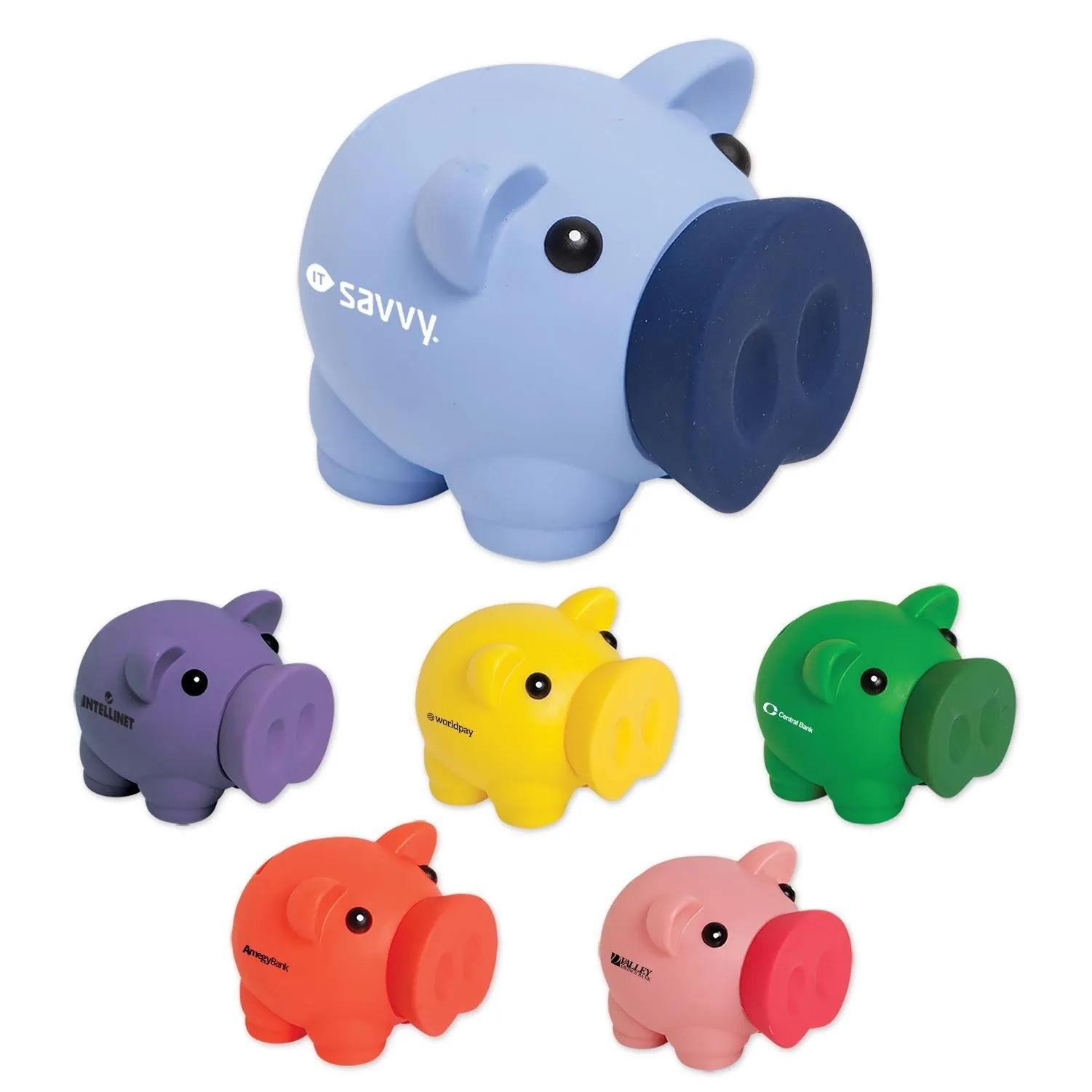 PVC Large Nose Piggy Bank 11