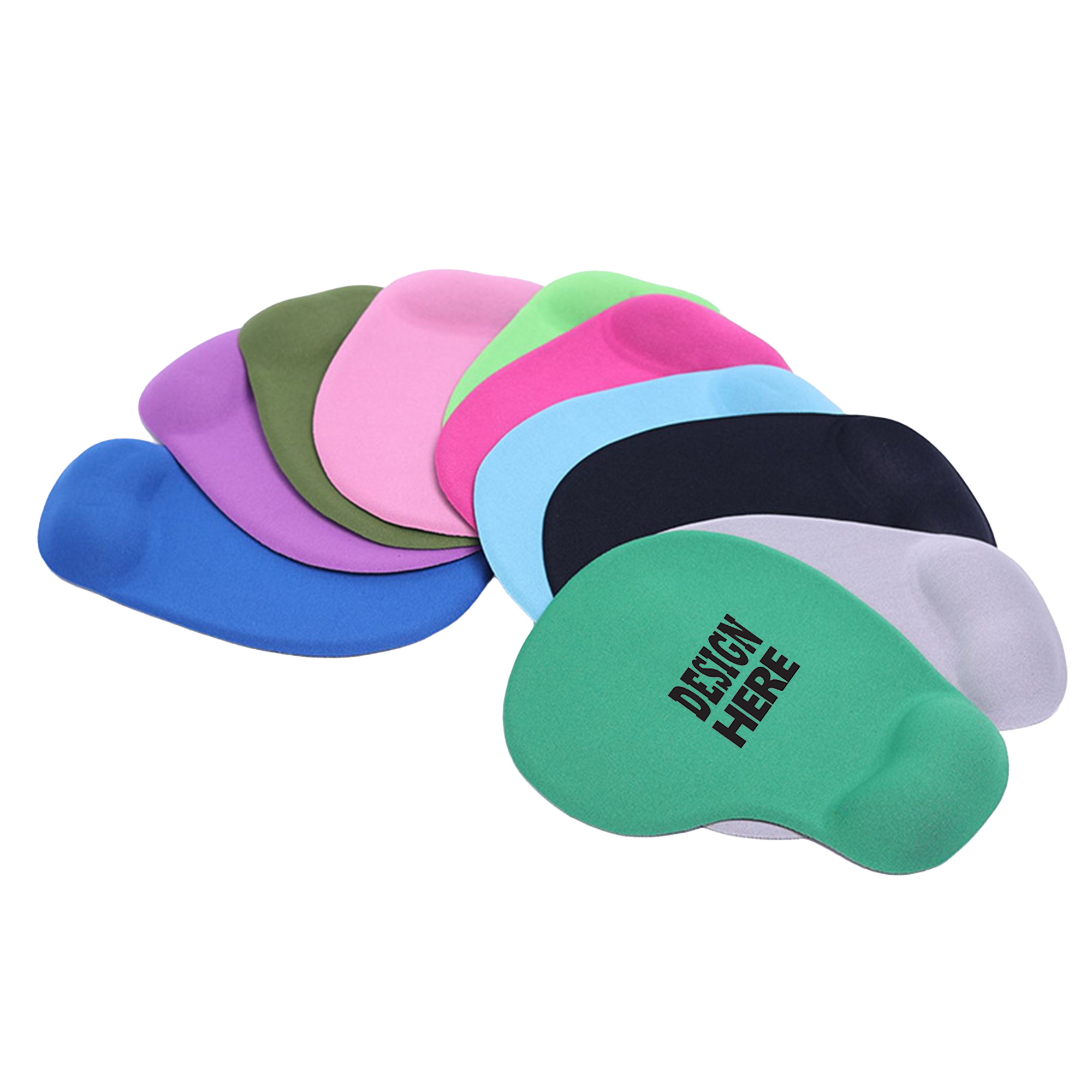 Non-Slip Silicone Solid-Color Wrist Support Mouse Rest 2