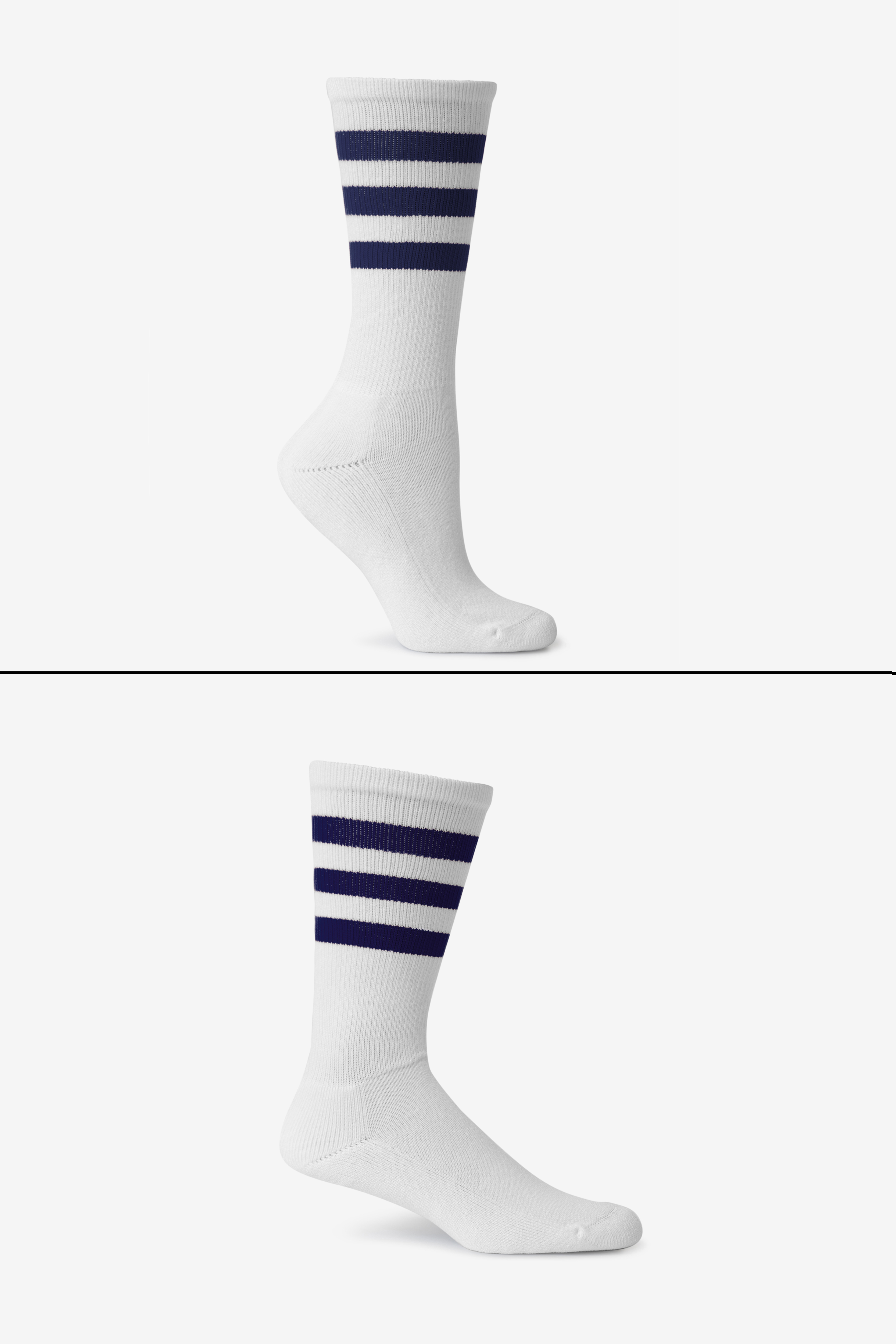 3 STRIPE CALF HIGH SOCK 3