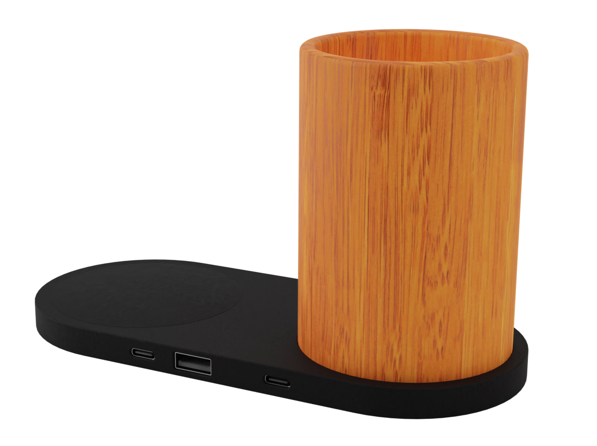 SCX Innovative Design™ Desk Organizer with 10W Charging Base 28