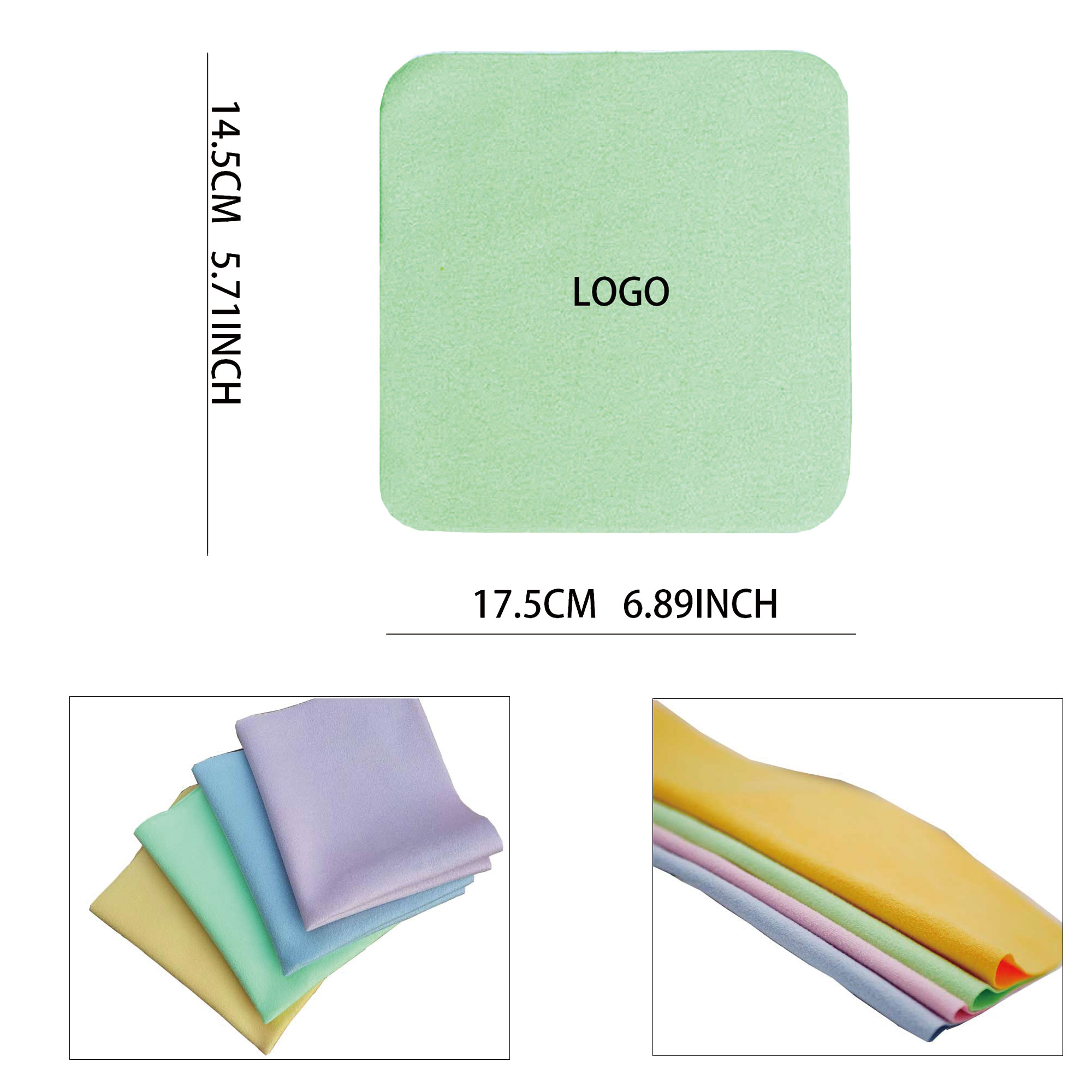 Silicone Eyewear Polishing Cloth 2