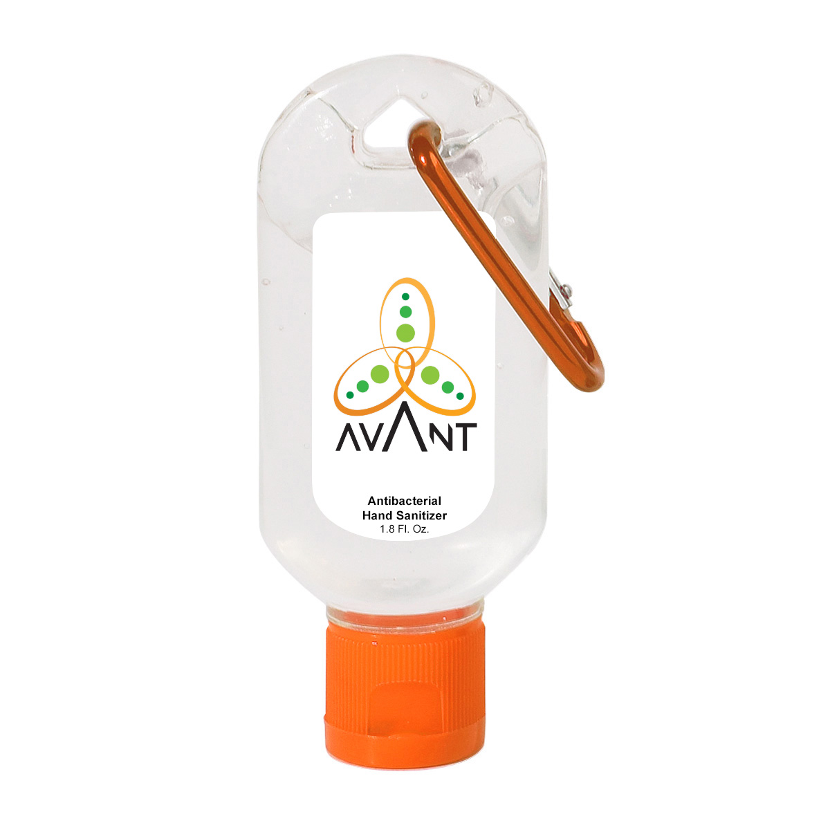 1.8 OZ. HAND SANITIZER WITH CARABINER 38