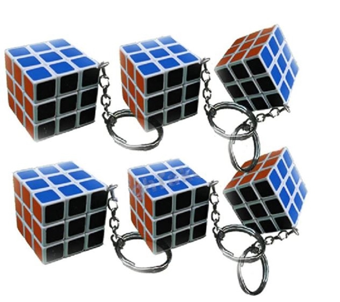 Puzzle Cube Keychain 1
